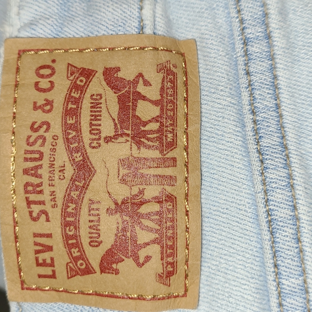 LEVIS ** HIGH RISE**SKINNY** DISTRESSED**JEANS - Picture 10 of 12
